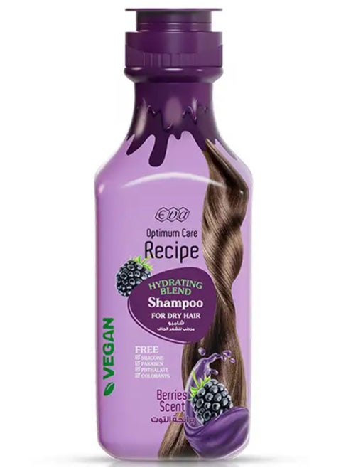 Optimum Care Recipe Hydrating Blend Shampoo Berries Scent 350ml
