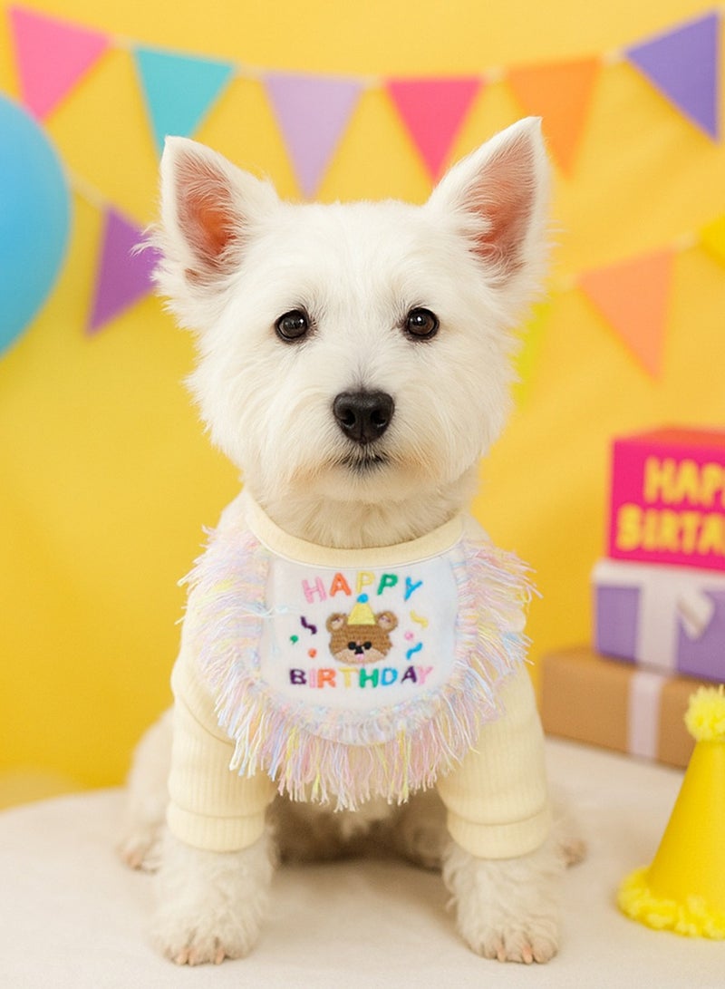 YANCI Dog and cat drool bibs, pet scarves, cat small and medium-sized bibs, pet accessories, necklaces, bibs, tie accessories - Image 1