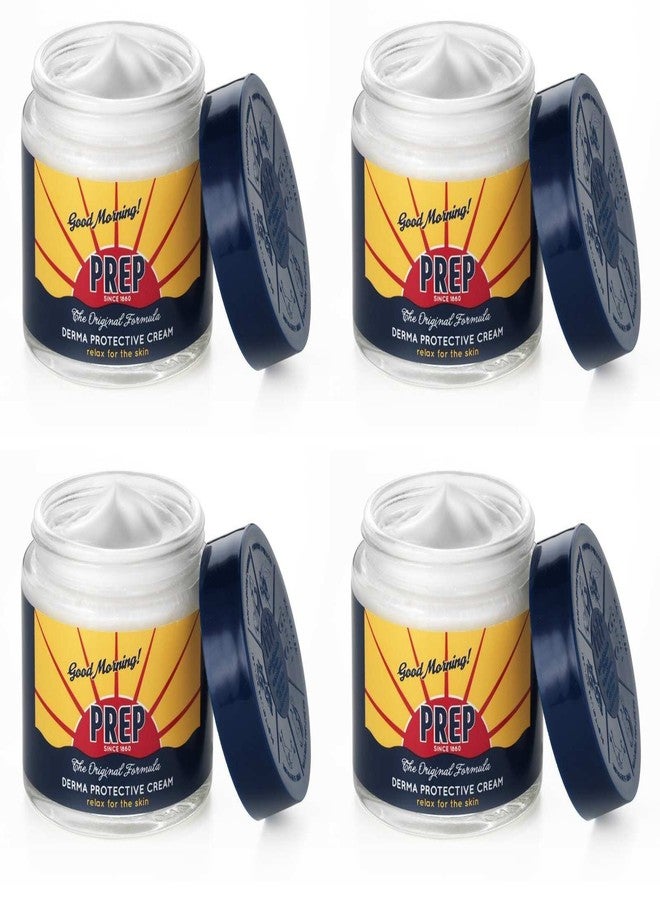 PREP كريم حماية ديرما: خالي من البارابين 2.53 أونصة سائلة (75 مل) جرة (عبوة من 4) - Image 1