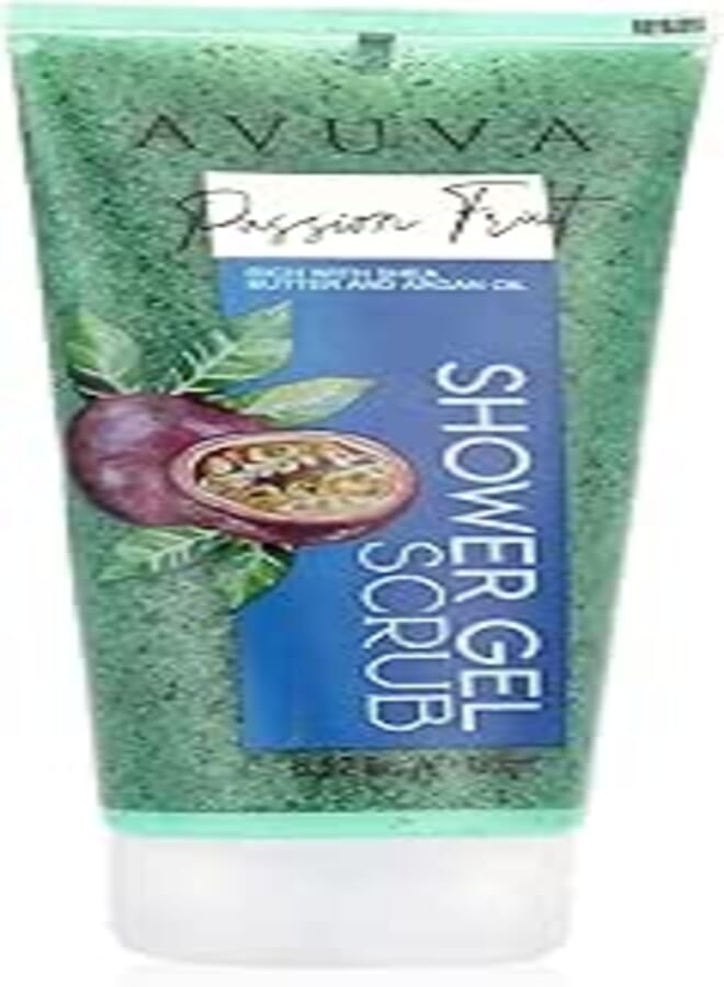 Avuva shower scrub passion fruit 185m
