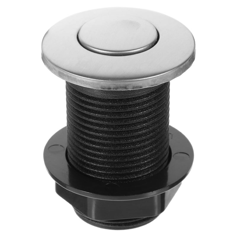 32mm Garbage Disposal Air Switch Stainless Steel Sink Top Mount Pneumatic Button - Image 2
