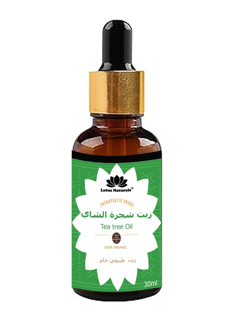 Lotus Tea Tree Essential Oil, Therapeutic Grade, 100% Pure Natural Undiluted For Soap, Candle, Body Butter 