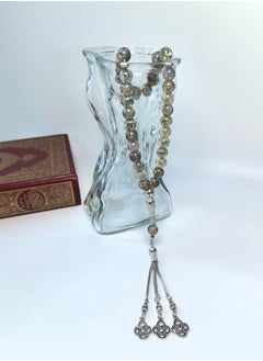 Fianser Tasbih 33 Prayer Beads 10 mm Tasbeeh Zikr Muslim Islamic Arabic Tassels Exquisite Luxury Handmade  - Image 3