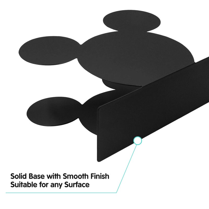 Finex BLACK Mickey Head Premium Stainless Steel Napkin Holder Stand for home kitchen table party RV camper restaurant - Image 4