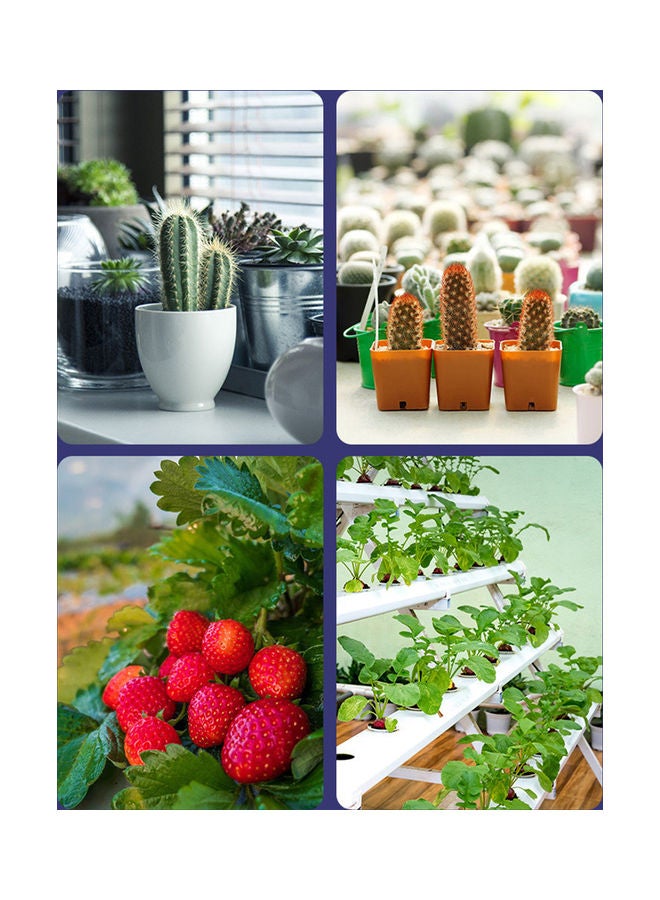 مصباح إضاءة متنامية مكون من 200 مصباح LED أبيض - Image 4