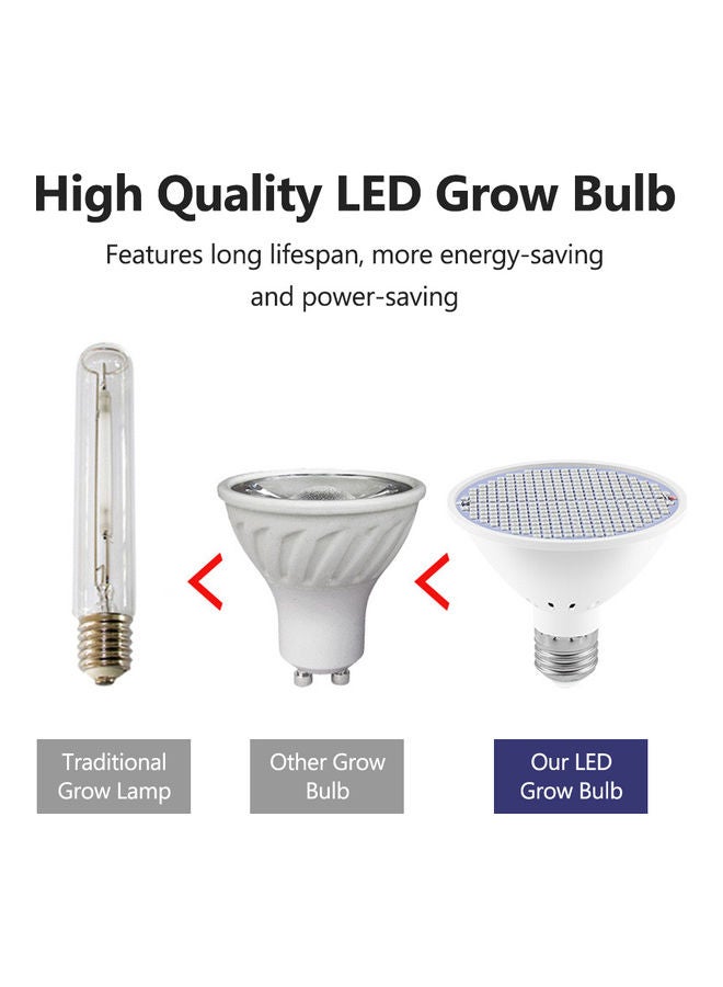 مصباح إضاءة متنامية مكون من 200 مصباح LED أبيض - Image 2