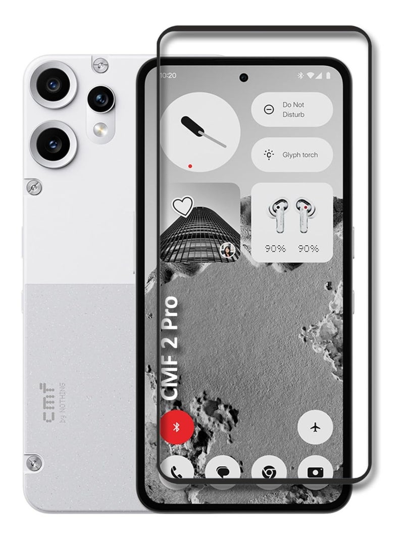 Screen Protector For Nothing CMF Phone 2 Pro Tempered Glass Screen Protector 9H Hardness Anti scratch Screen Glass Bubble free installation for CMF by Nothing Phone 2 Pro  - Image 5
