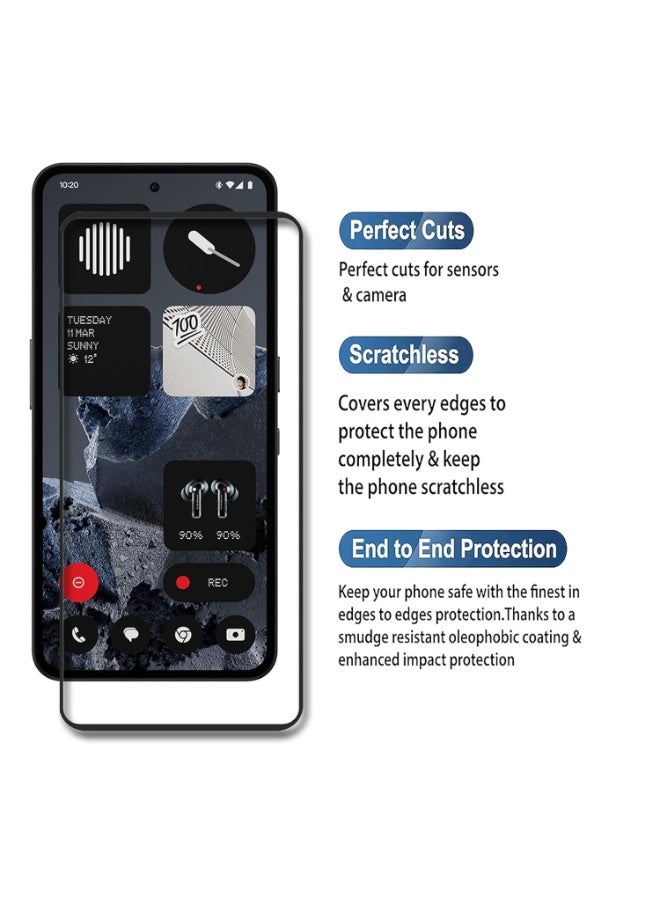 Screen Protector For Nothing CMF Phone 2 Pro Tempered Glass Screen Protector 9H Hardness Anti scratch Screen Glass Bubble free installation for CMF by Nothing Phone 2 Pro  - Image 2