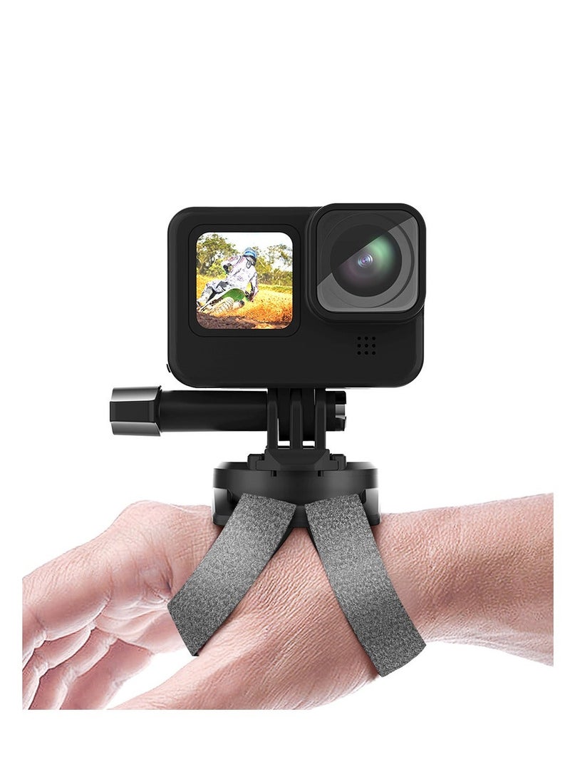 Y&D SYOSI Wrist Mount Strap 360 Rotation Arm Plam Ankle Band Holder Cycling for GoPro Max Hero 10 9 8 7 6 5 Insta360 One R X2 Go2 DJI Osmo Action 2 Camera Accessories  - Image 1