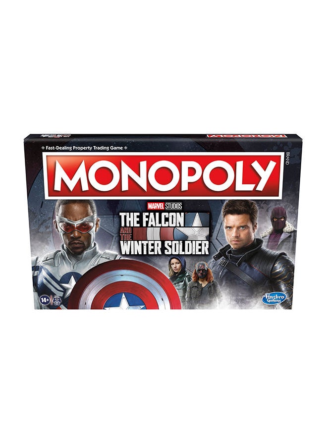 Monopoly Marvel The Falcon And The Winter Soldier Edition Board Game For Marvel Fans, Game For 2-6 Players  - Image 2