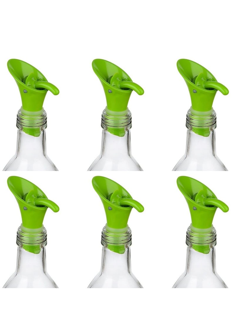 تيتيز سدادة بلاستيك لسكب السوائل من الزجاجة طقم 6 قطع - Image 1
