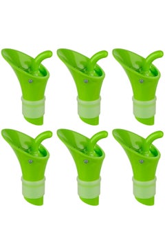 Titiz Plastic Bottle Pourers for Liquids 6 Pcs Set  - Image 2
