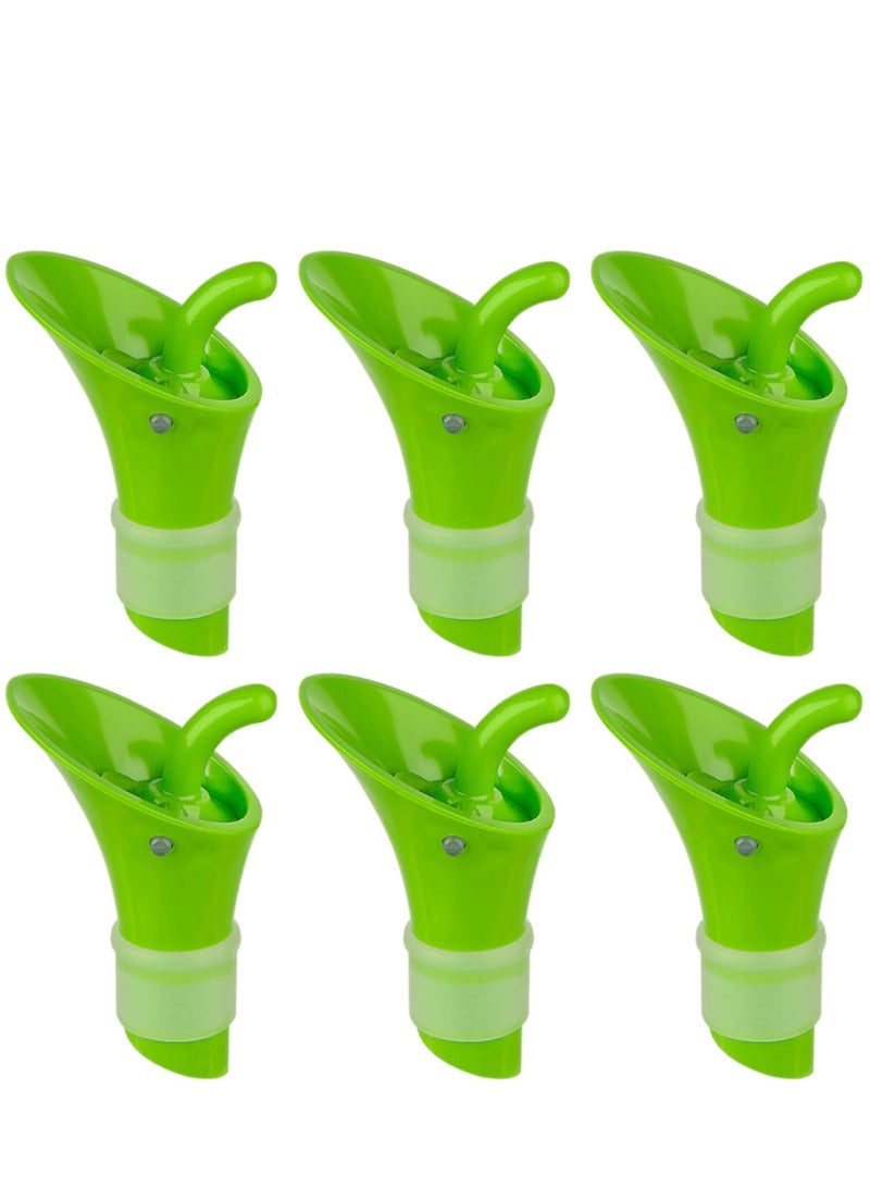 تيتيز سدادة بلاستيك لسكب السوائل من الزجاجة طقم 6 قطع - Image 2