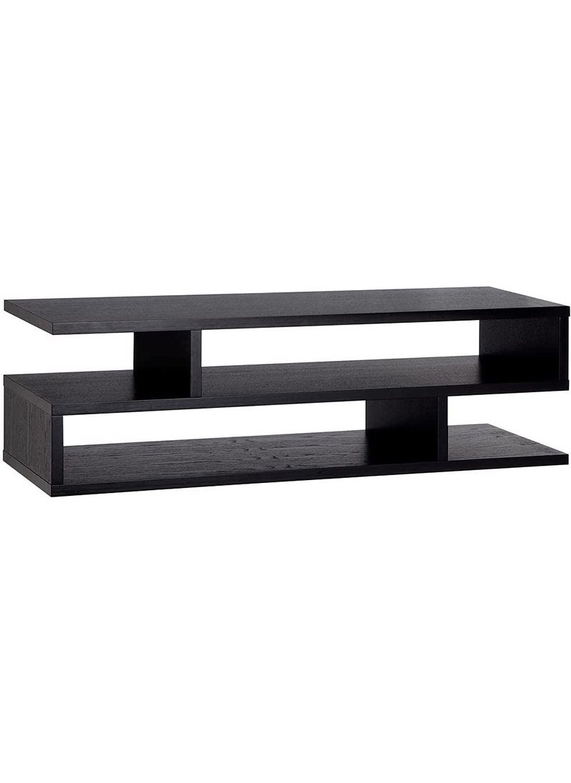 Mahmayi - Mahmayi Black MSR-CT Modern TV Stand with Coffee Table for Laptop Computer/TV/PC/Printer, Multifunctional Systems - Image 1