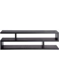 Mahmayi Mahmayi Black MSR-CT Modern TV Stand with Coffee Table for Laptop Computer/TV/PC/Printer, Multifunctional Systems  - Image 3