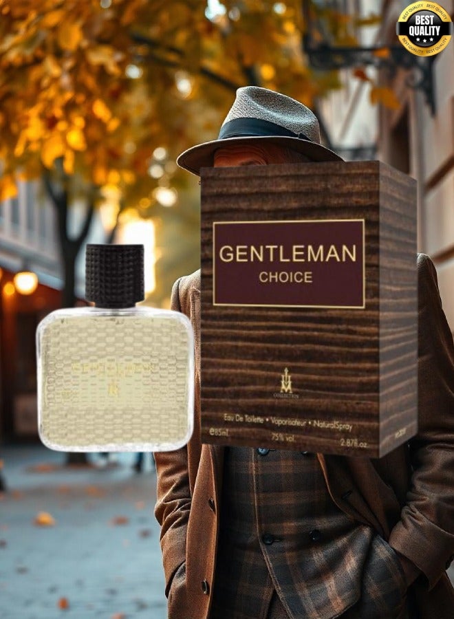 Collection 4 Pieces Gentleman Perfume EDT 85ML - Image 2