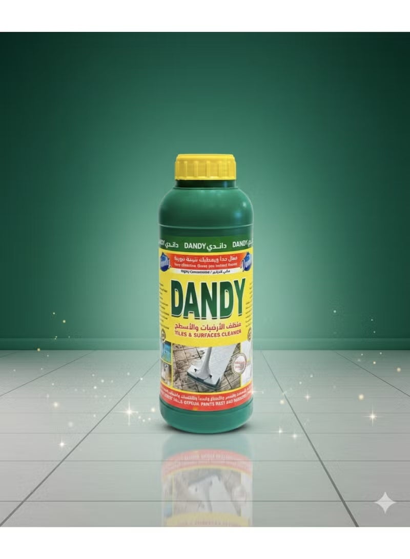 Dandy Floor Cleaner & Disinfectant - Effective Formula with Long-Lasting Fresh Scent - Household Surface Cleaning & Shining Liquid