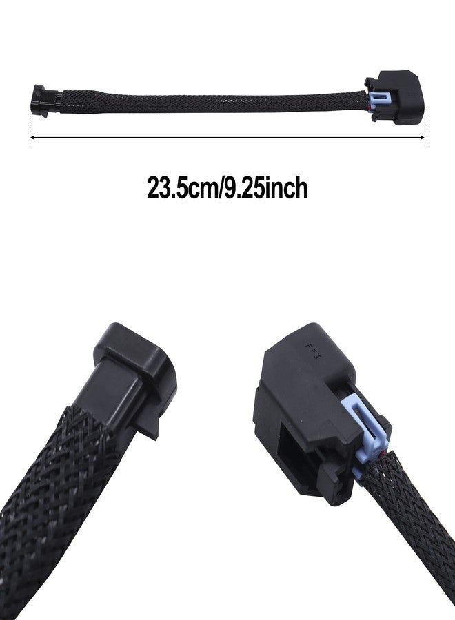 HiSport Fuel Injector Connector 8 PCS Pigtail Connectors Wire Terminals WAINJ32 Compatible with Mini Delphi Multec 2 Harness to USCAR EV6 - Image 2