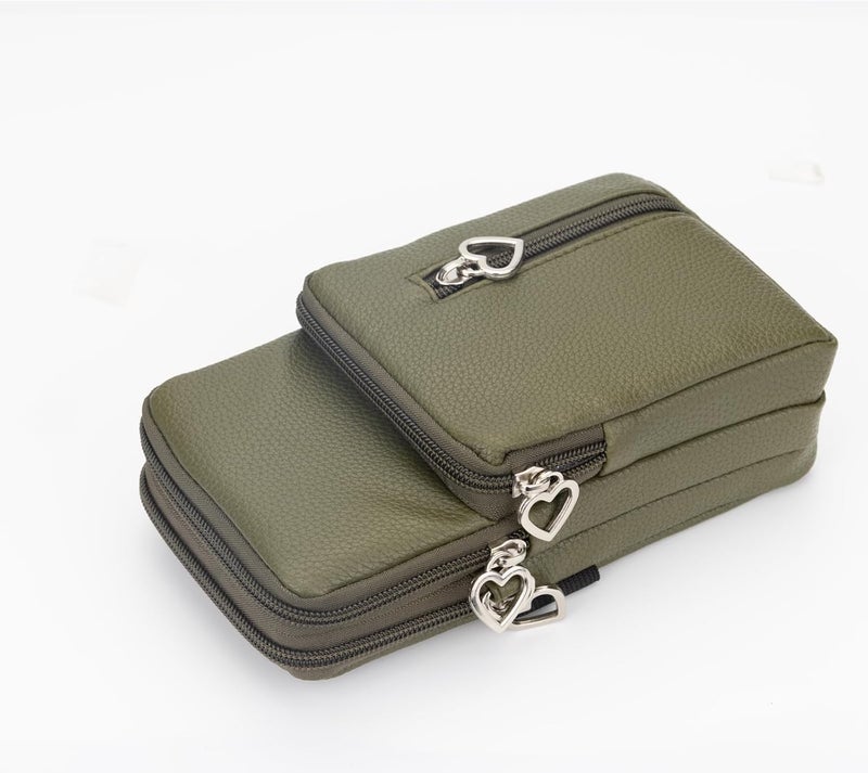 JANKS Small Crossbody Bag for Women - Mini Phone Purses with Crossbody Strap and Wallet - Nylon Arm Bag - Image 5