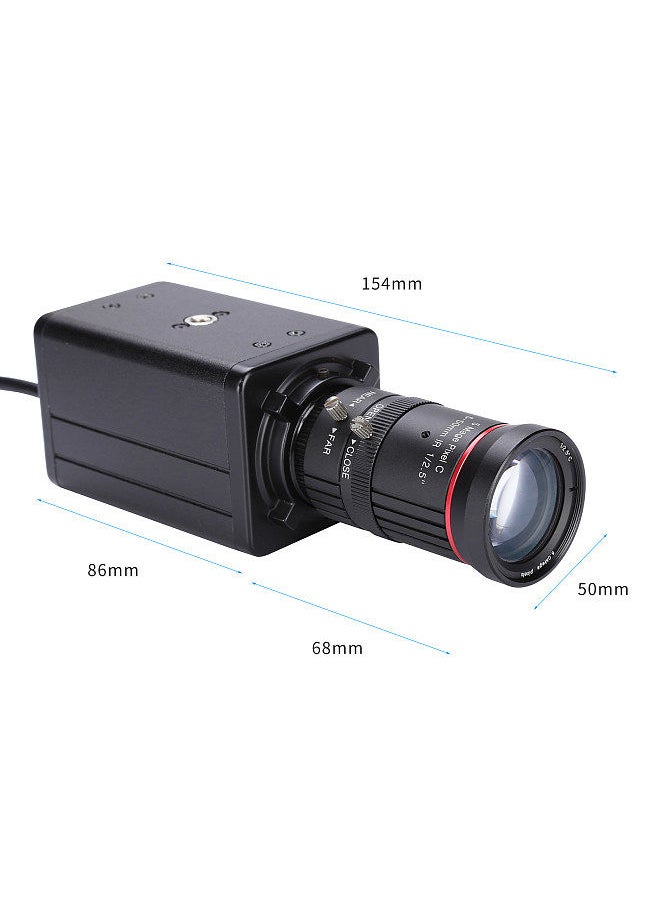 Generic - 4K HD Camera Computer Camera USB Webcam 10X Optical Zoom Manual Focus Auto Exposure Compensation Comaptible with Window XP/7/10 Linux Android Plug & Play with Microphone - Image 1