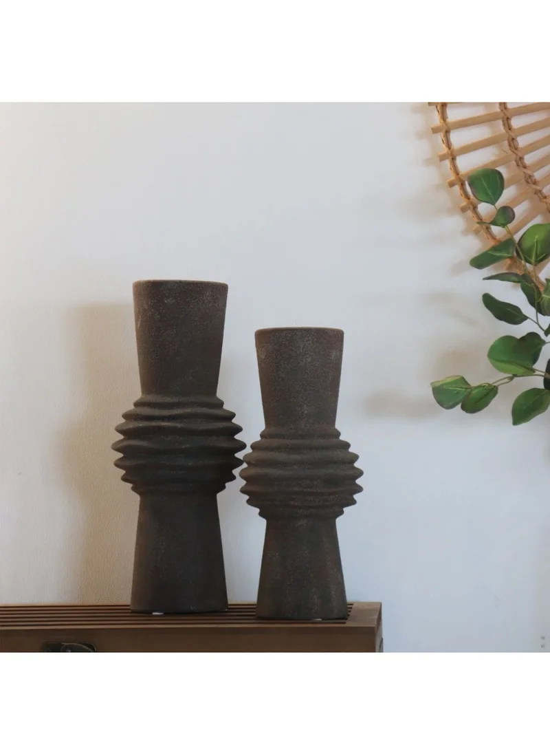 دانوب هوم Celesta Rustic Vase 15X15X36Cm