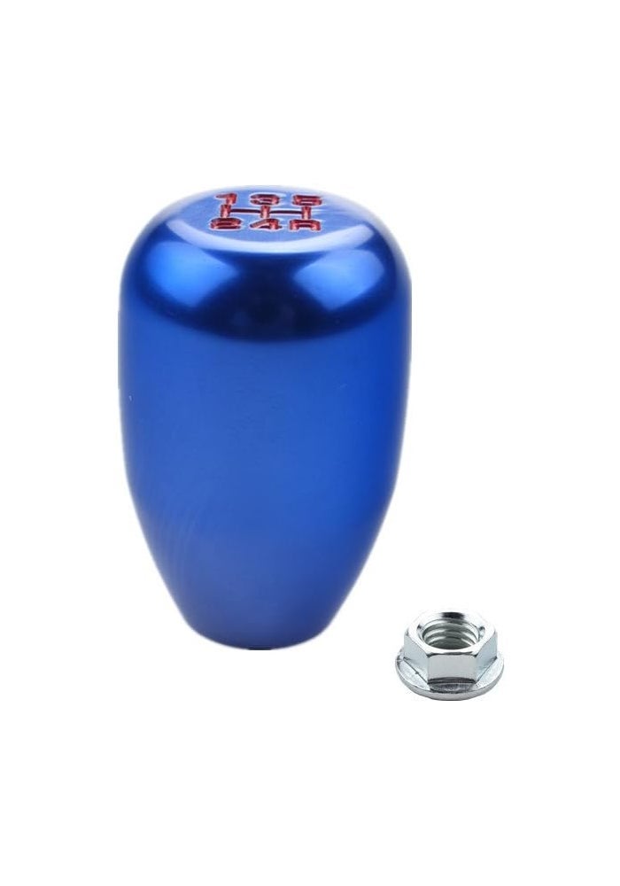DEWHEL 5 Speed Manual Shift Knob M10x1.5 Screw On Color Blue - Image 4