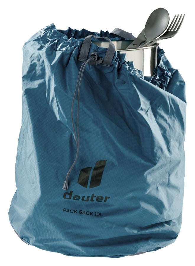 Deuter Pack Sack 10, Drawcord Pack Sack, 10 Liter - Atlantic - Image 2
