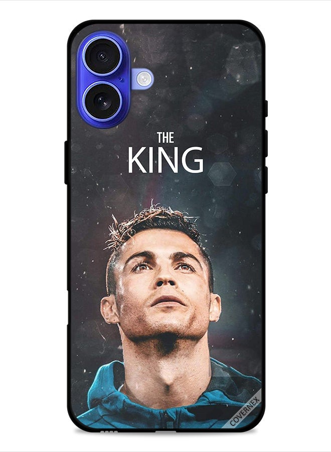 Covernex Apple iPhone 16 Plus Protective Case Cover Ronaldo The King - Image 1