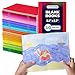 Hygloss Blank Books Bulk 50 Pack 55 x 85 A5 Assorted Colors Paperback Blank Books for Kids to Write Stories Doodle Art Plain Drawing Sketchbook Unlined Journal Notebook Without Lines - Image 3