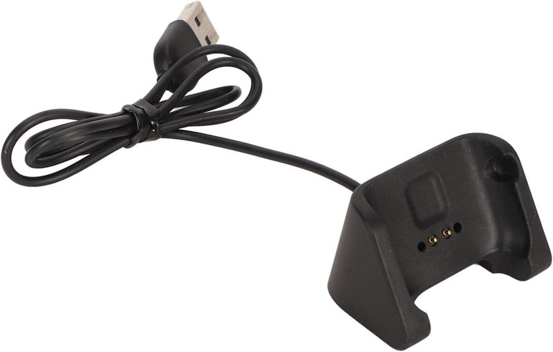 قاعدة شحن الساعة الذكية لـ Huami Bip – شحن سريع عبر USB بقوة 5V/300mA مع كابل بطول 3.3 قدم وحامل ثابت - Image 3