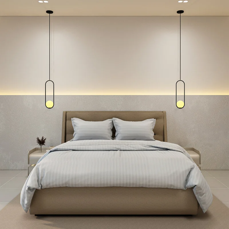 يسكن Luxurious 300 Thread Count Bamboo  Sateen Wide Stripe Duvet Cover Set - 3 Piece Collection