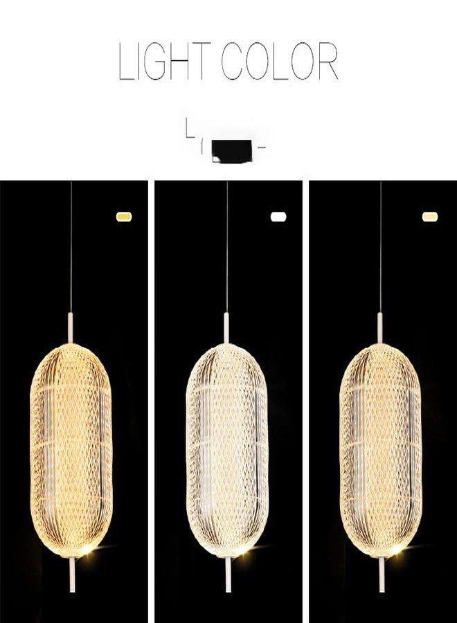 CITRA LED 1 Light Modern LED Gold Long Oval Pendant Light - Warm White/Gold - Image 5