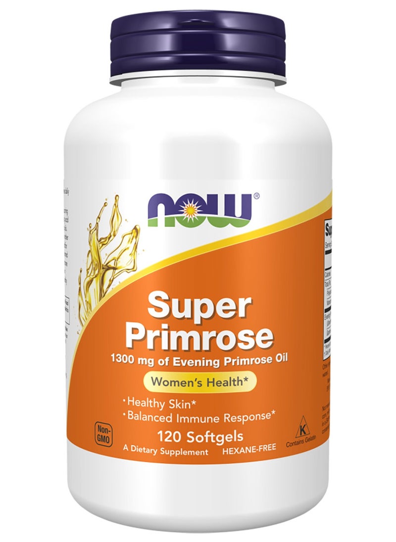 now Now Super Primrose, 120 Softgels 