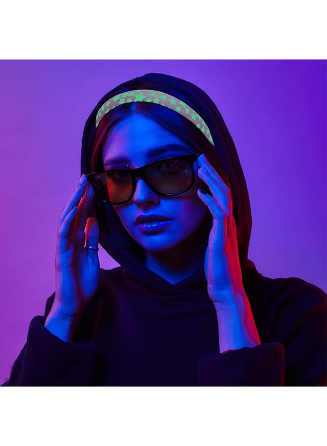 إيروريكس عصابة رأس يونيكورن لامعة للبنات، عصابة رأس للبنات، عصابات شعر لامعة غير قابلة للانزلاق للأطفال - Image 5