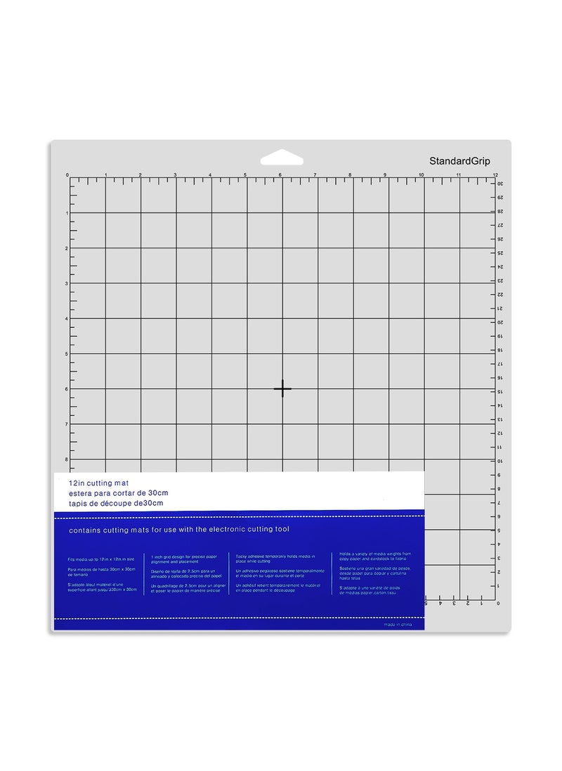 Generic Standard Grip 3 Pack Cutting Mat 12x12inch for Cricut Explore Air 2/Air/One/Maker, Standard Adhesive Sticky Quilting Replacement Accessories for Cricut  - Image 2