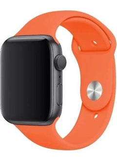 Arazon Apple Watch Series 7 6 5 4 3 2 Se 42MM / 44MM / 45MM Compatible Sport Silicone Band 