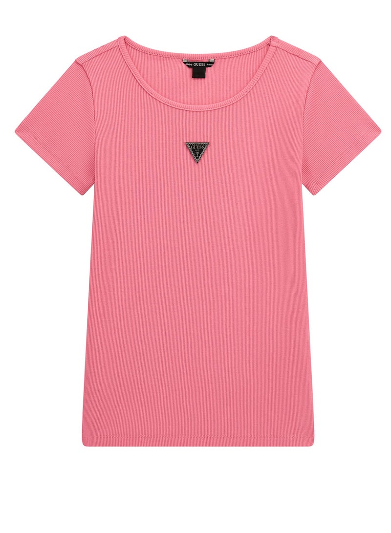 جس بلوزة أطفال بأكمام قصيرة - Image 1