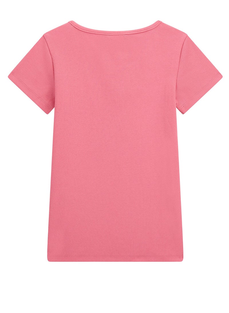 جس بلوزة أطفال بأكمام قصيرة - Image 2