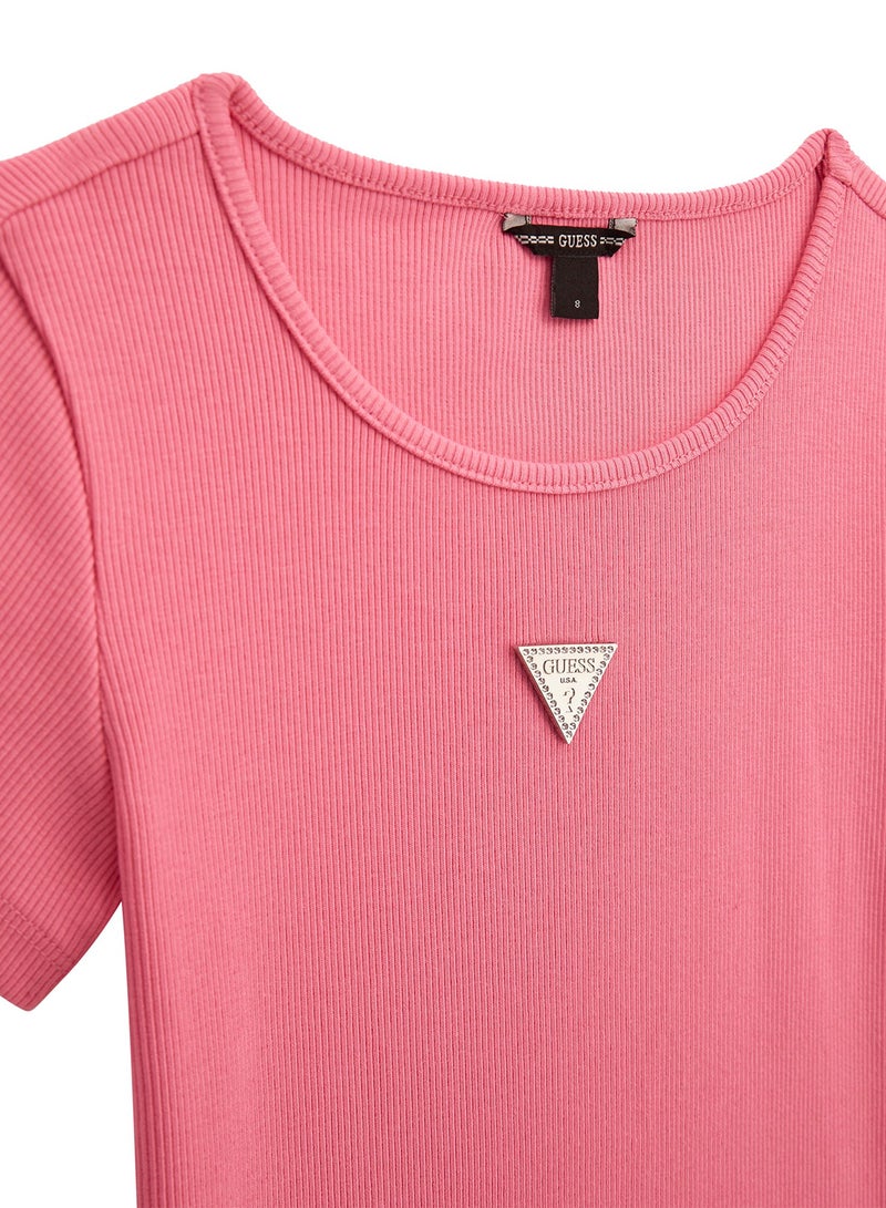 جس بلوزة أطفال بأكمام قصيرة - Image 3