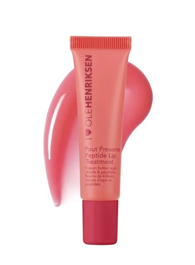 Ole Henriksen OLEHENRIKSEN Pout Preserve Peptide Lip Treatment - Strawberry Sorbet