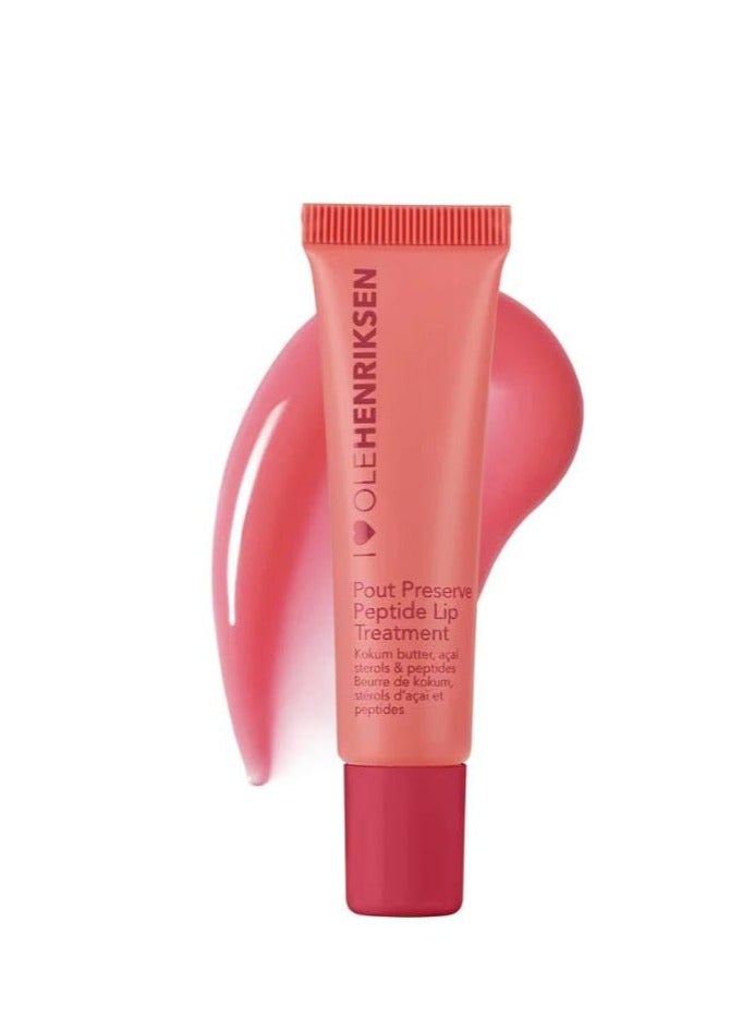Ole Henriksen OLEHENRIKSEN Pout Preserve Peptide Lip Treatment - Strawberry Sorbet