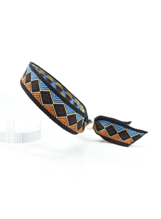 BDM Fabric bracelets, colorful braided bracelets, ethnic, adjustable cartoon fabric, for men and women - Image 2