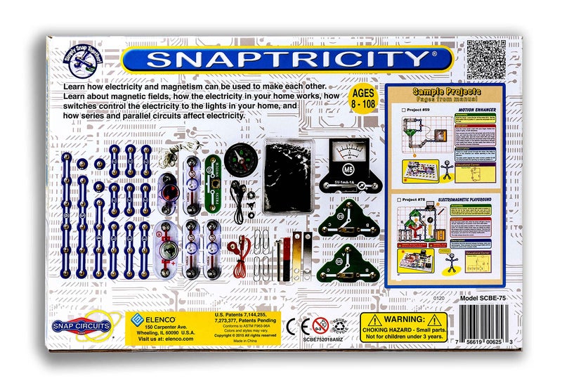 Snap Circuits Snaptricity, Electronics Exploration Kit (Stem Building), for Kids 8+ - Image 4