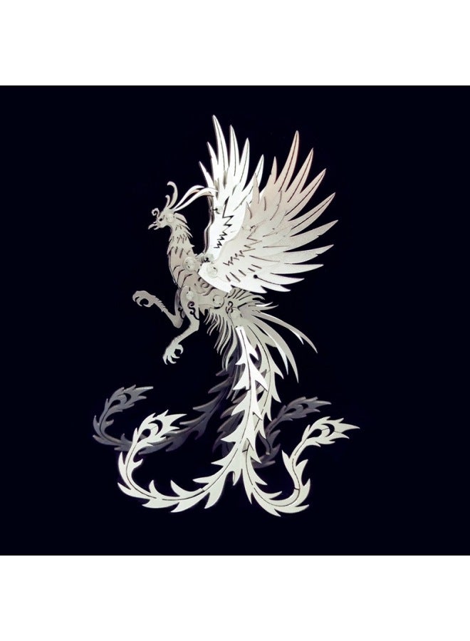 Steel Warcraft 3D Metal Jigsaw Puzzle Assembled Model Stall Adult Children Handmade DIY Gift Educational Toys-Color:【Little Nine-tailed Fox】 Diy/Finished Product Please Note - Image 5