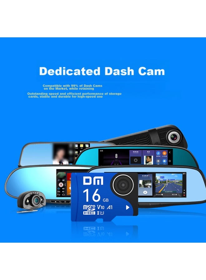 Dm Daimai 16gb Tf Memory Card, Blue Card, C10, Dedicated Memory Card For Dash Cam, Compatible With Xiaomi 360, Lingdu, Doudoupai - Image 3
