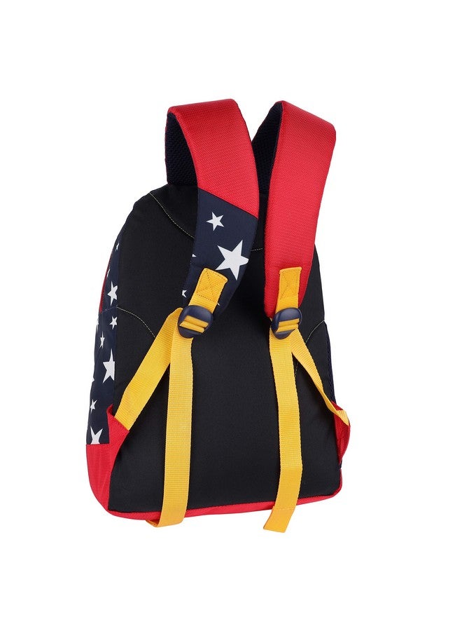 Gear Eco Red Star Kids 15" 13 Ltrs Navy Blue School Backpack (BKPECORDB1505) - Image 4