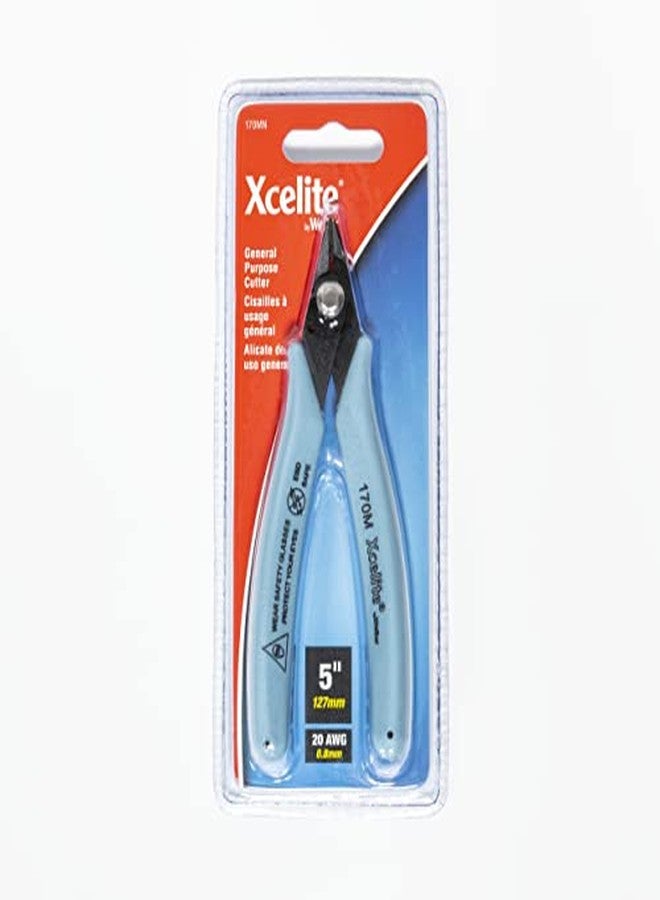 Xcelite Weller Xcelite 170MVN ESD Safe Shear Cutter - General Purpose, 127 mm (5 inch), Blue - Image 5