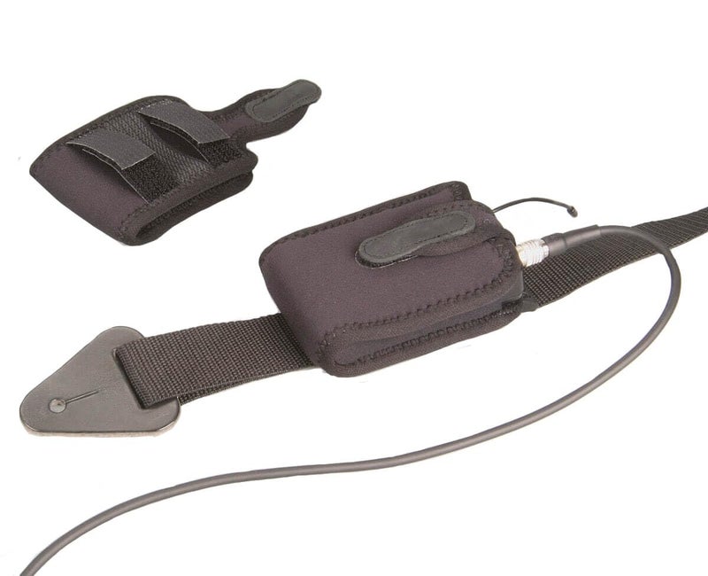 Neo Tech Neotech Wireless Transmitter Pouch â€“ Neoprene Bodypack Holder with Elastic Strap | Fits Wireless Mic Packs & IEM Receivers | Black â€“ Made in USA - Image 4