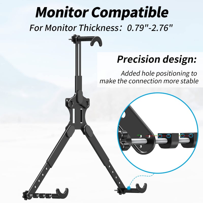 MOUNTUP Universal VESA Mount Adapter Kit, Non-VESA Monitor Mounting Adapter for 19 to 32 inch Computer Screens, Max Load 17.6lbs VESA Adapter, MU0045 - Image 5