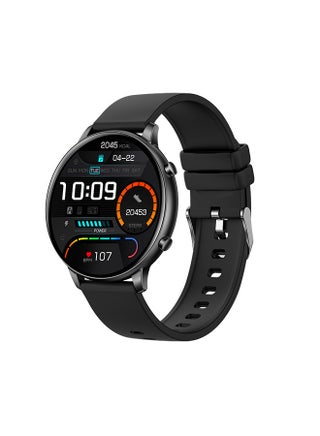 Smart Watch,Waterproof Design,Bluetooth Call and Health Check,Compatible with iPhone and Android,Long Battery Life,English and Arabic Language Support(Black) - pzsku/ZC763290F3C79C2BC900CZ/45/_/1698126009/e2f5e169-89f9-4c4d-b2cb-7154b7819453